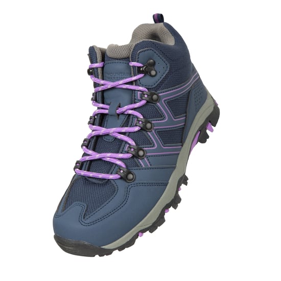 Mountain Warehouse Childrens/Kids Oscar Walking Boots (Purple) - Image 6