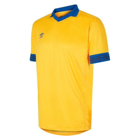 Umbro Childrens/Kids Tempest Short-Sleeved Jersey (Yellow/Royal Blue) - Image 1