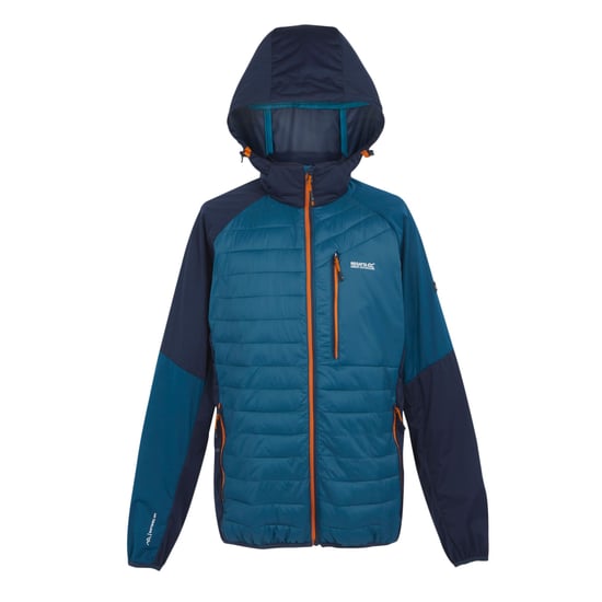 Regatta Mens Andreson Pro Hybrid Jacket (Moroccan Blue/Navy/Fox) - Image 1