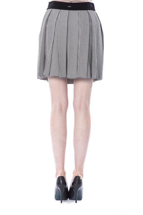 Falda de Viscosa Negra/Blanca para Mujer BYBLOS - Image 3