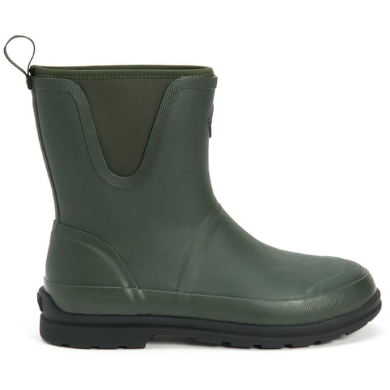 Muck Boots Originals Pull On Mid Rubber Moss Wellington Boots - Image 5