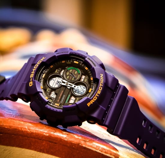 Reloj Morado Casio G-shock para Hombre GA-140-6AER - Image 4