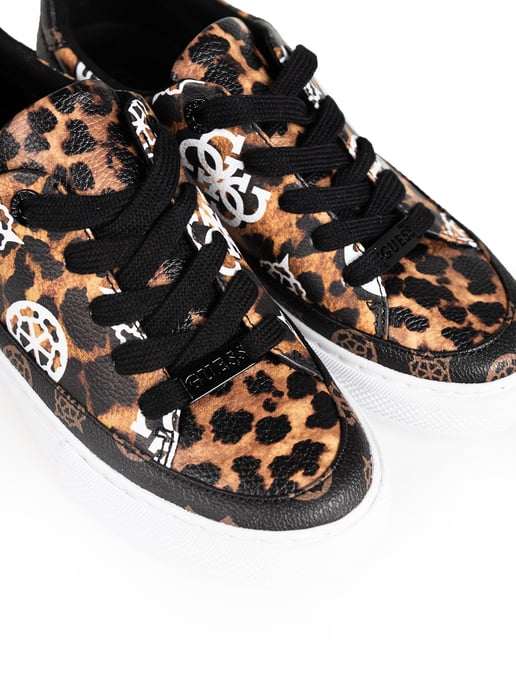 Guess Zapatilla Lusey Mujer Negro - Image 4
