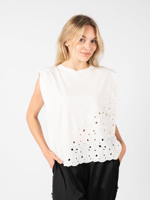 Pinko T-shirt Acqua Woman's White