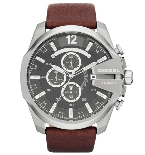 Diesel Mega Chief Men's Brown Watch DZ4290 - Image 1
