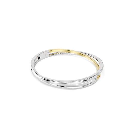 Swarovski 'Hyperbola' Women's Base Metal Bracelet - Silver/Gold 5689722 - Image 4