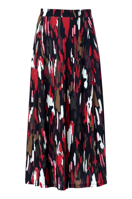Ryen Print Rok Taupe / Multi - Image 2