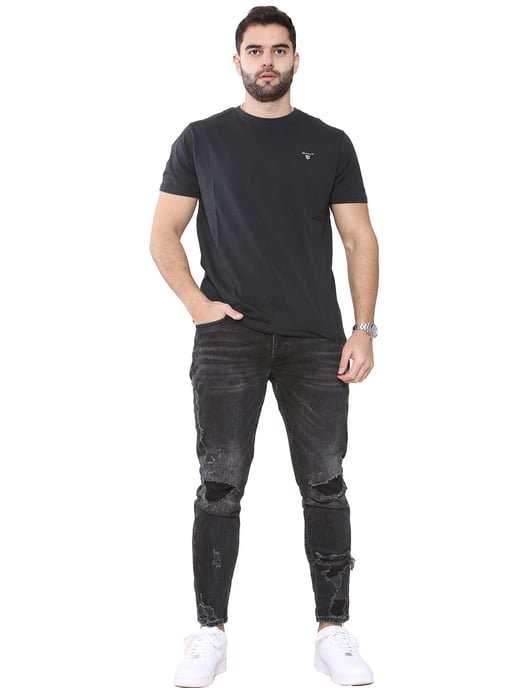 Gant Camisetas Hombre - Negro - Image 4