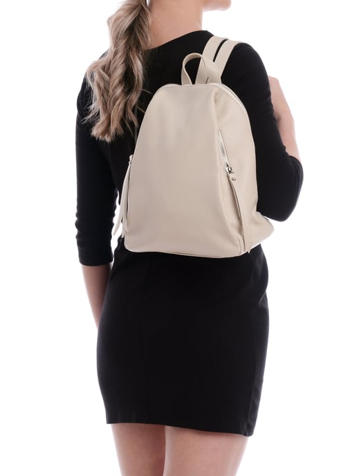 Anna Luchini SS22 AL 1677 Beige Leather Bag - Image 5