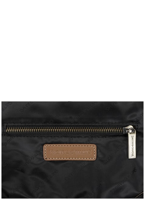 Zip Around Nylon Backpack