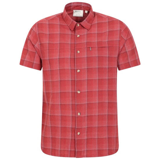 Mountain Warehouse Mens Cotton Shirt (Active Red) - Image 1