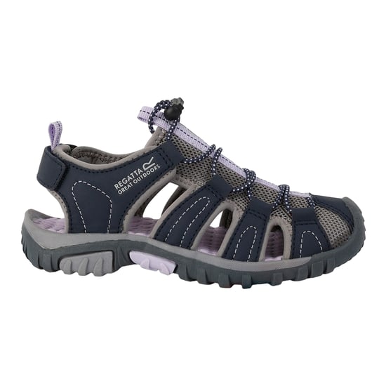 Regatta Childrens/Kids Westshore Sandals (Navy/Lilac Frost)