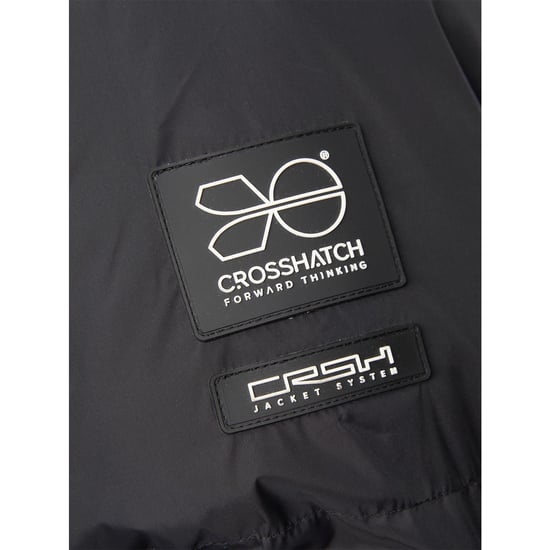 Crosshatch Mens Squadage Panelled Jacket (Black) - Image 5
