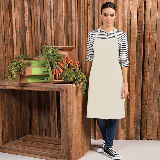 Premier Colours Bib Apron (Natural)