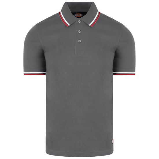 Dickies riverton para hombre polo gris - Image 1