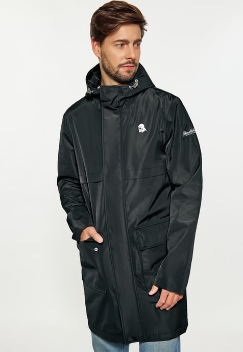 Schmuddelwedda raincoat Men black - Image 3