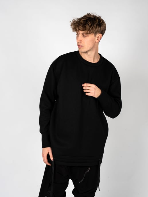 Sudadera La Haine Inside Us LM030 Hombre Negro - Image 5