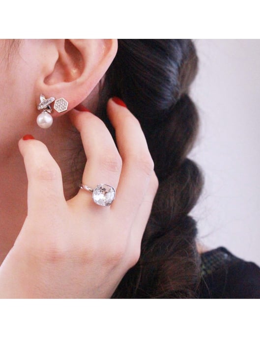 Conjuntos Chris Pearl - Plata y Cristal - Image 3