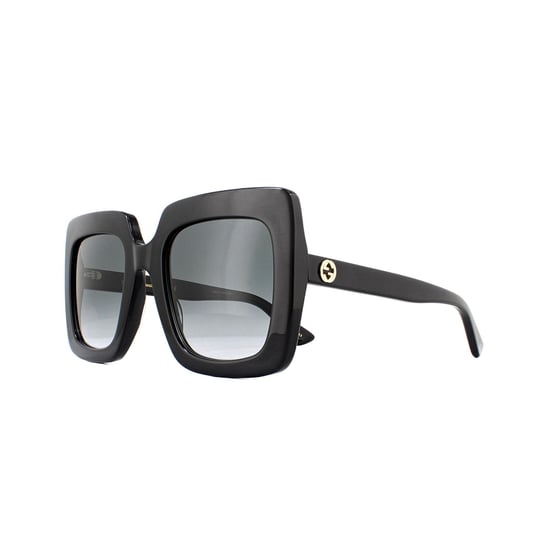 Gafas de sol Gucci GG0328S 001 Negro Gris Degradado - Image 2