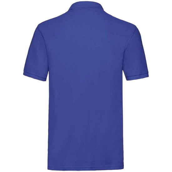Fruit of the Loom Mens Premium Cotton Pique Polo Shirt (Royal Blue) - Image 2