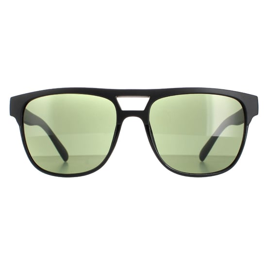 Calvin Klein Round Mens Matte Black Solid Green G15 CK20523S
