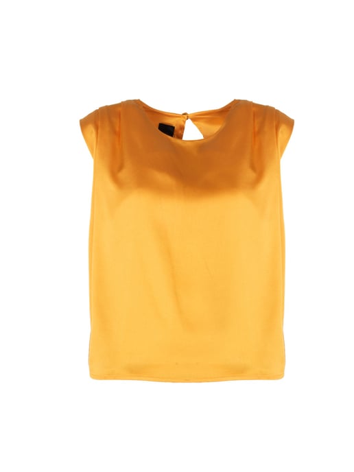 Pinko Blusa Barry de mujer naranja - Image 1