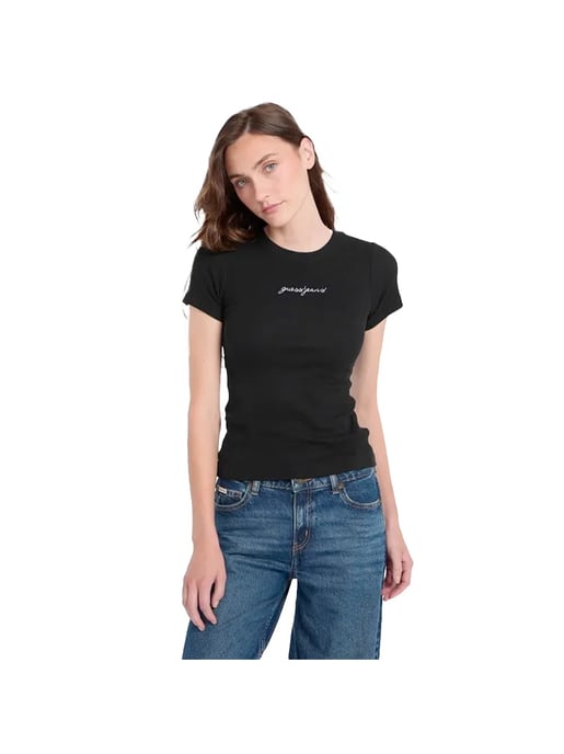Camiseta de mujer Guess con triángulo G - Image 1