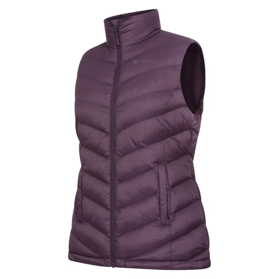 Mountain Warehouse Womens/Ladies Seasons Faux Fur Lined Gilet (Purple) - Image 3