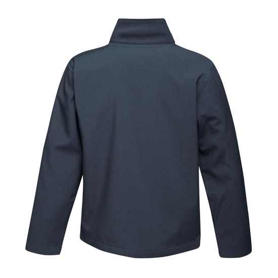 Regatta Standout Mens Ablaze Printable Soft Shell Jacket (Navy/Navy)