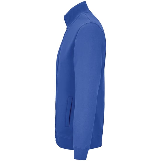 SOLS Unisex Adult Cooper Full Zip Sweat Jacket (Royal Blue) - Image 3