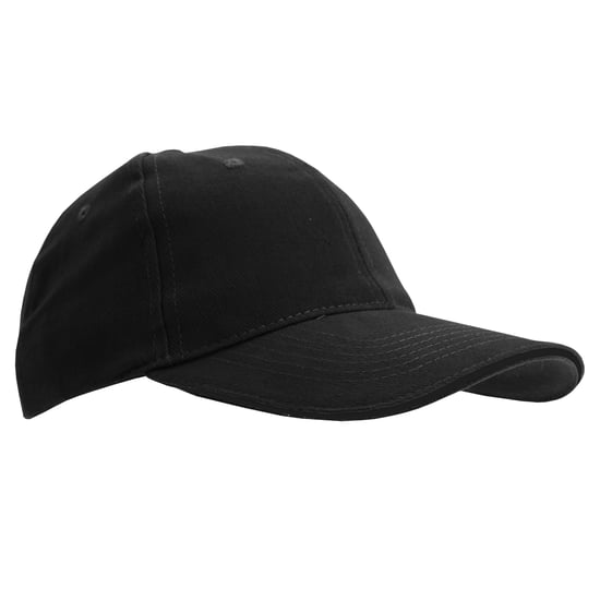 SOLS Unisex Buffalo 6 Panel Baseball Cap (Black)