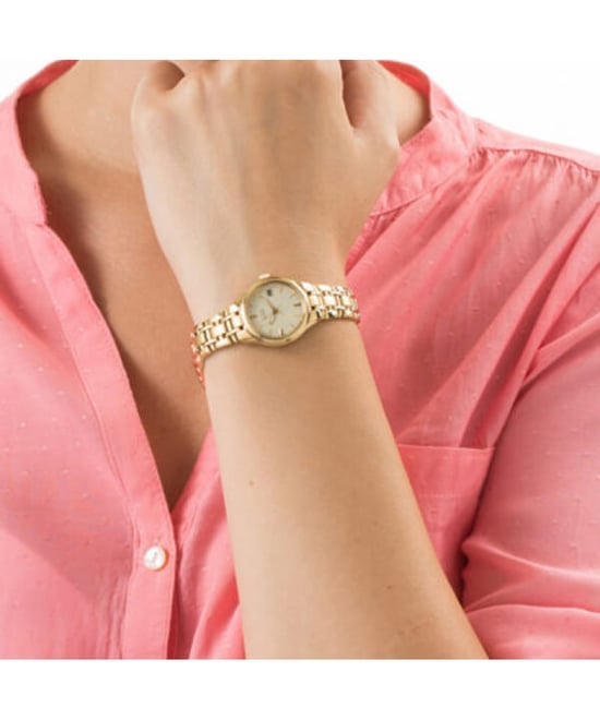 Citizen Women's Gold Watch EW1262-55P - Image 6