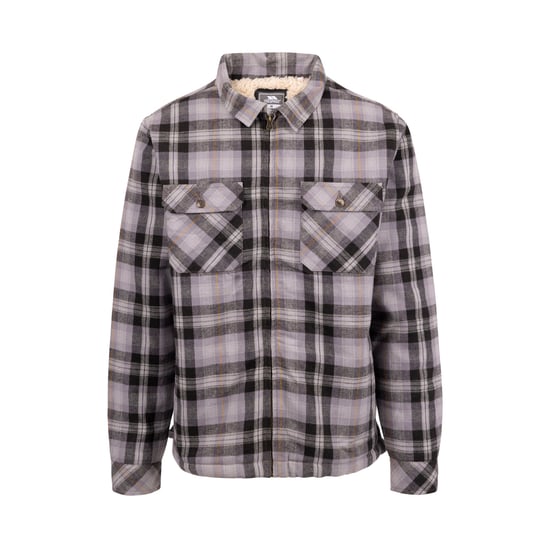 Trespass Mens Danehill Sherpa Lined Shirt (Dark Vine)
