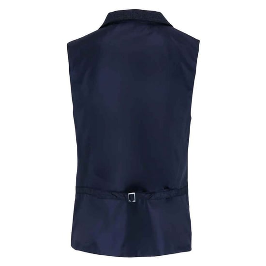 Premier Mens Herringbone Waistcoat (Navy) - Image 2