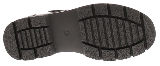 Platino Womens Shoes Work School Jenny Buckle black