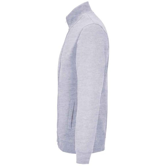 SOLS Unisex Adult Cooper Marl Full Zip Jacket (Grey) - Image 3