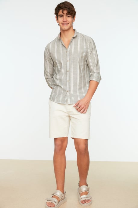 Trendyol Men's Striped Shirt - Image 6