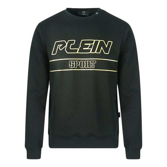 Jersey Negro con Logo Dorado de Philipp Plein Sport - Image 1