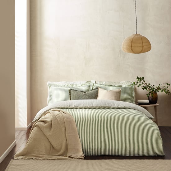 Hebden Mélange Stripe Duvet Cover Set