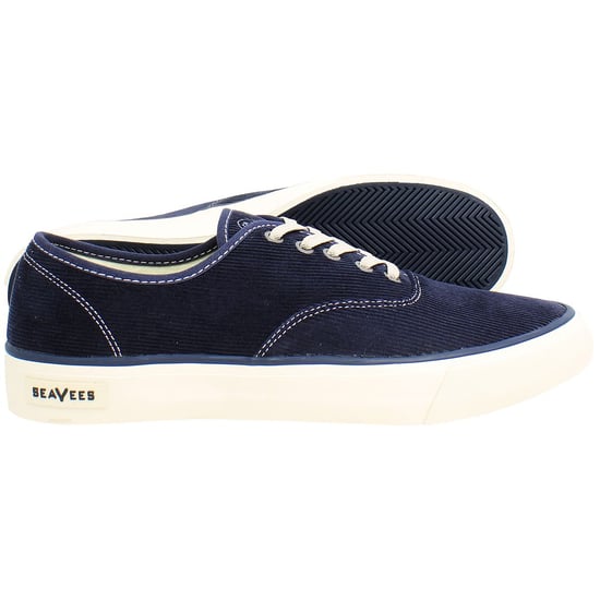 Seavees Legend Cordies Zapatos de Tela para Hombre en Azul Marino - Image 4