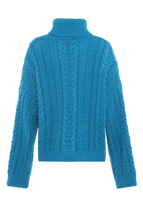 Mymo sweater women turquoise - Image 2