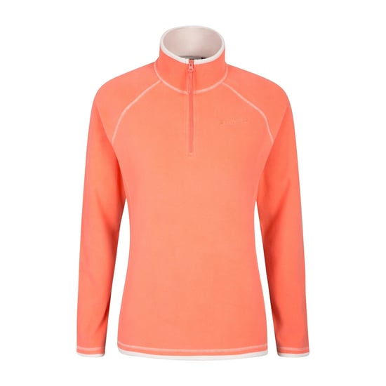 Mountain Warehouse Womens/Ladies Montana Half Zip Fleece Top (Coral) - Image 1