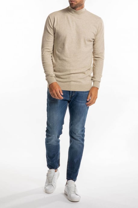 Takeshy Kurosawa Suéter Lupetto del hombre beige - Image 2