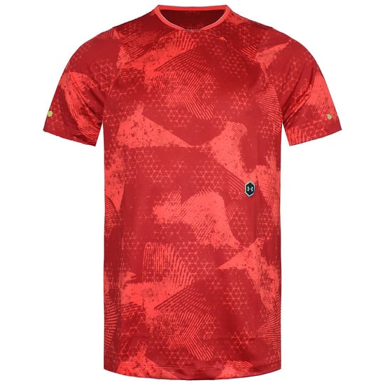 Camiseta Roja para Hombre con Logo de Under Armour - Image 1