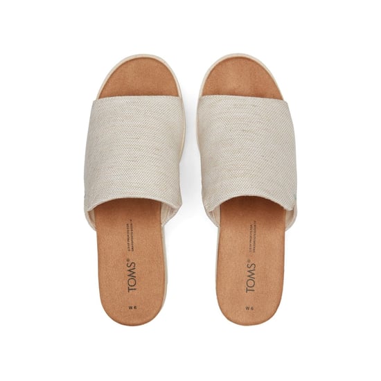 TOMS Diana Mule Nylon Women's Natural Wedges - Image 4