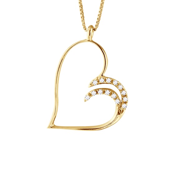 DIADEMA - Necklace with Diamonds - Yellow Gold
