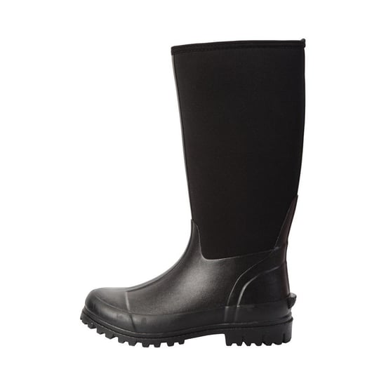 Mountain Warehouse Mens Mucker Neoprene Wellington Boots (Black) - Image 3