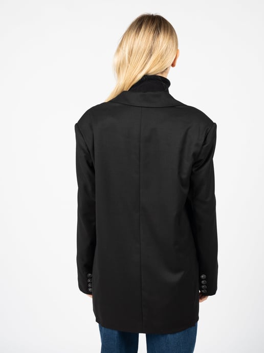 Silvian Heach Chaqueta Thomasin Mujer Negro - Image 4
