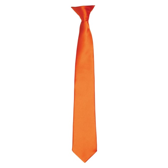 Premier Unisex Adult Satin Tie (Terracotta) - Image 1