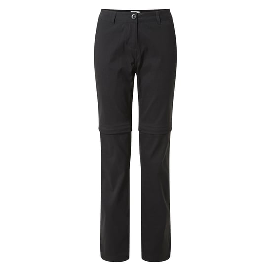 Craghoppers Womens/Ladies Kiwi Pro II Convertible Trousers (Black) - Image 1